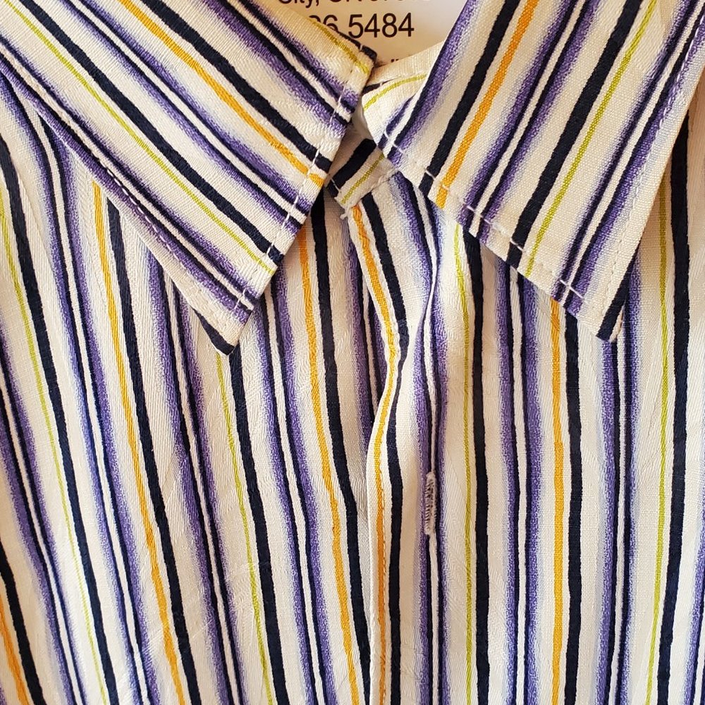 Tommy Bahamas Silk Long Sleeve Button-down Shirt - Picture 2 of 6